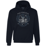 Sweatshirts Navy / Small SWORD IN THE DARKNESS Premium Fleece Hoodie