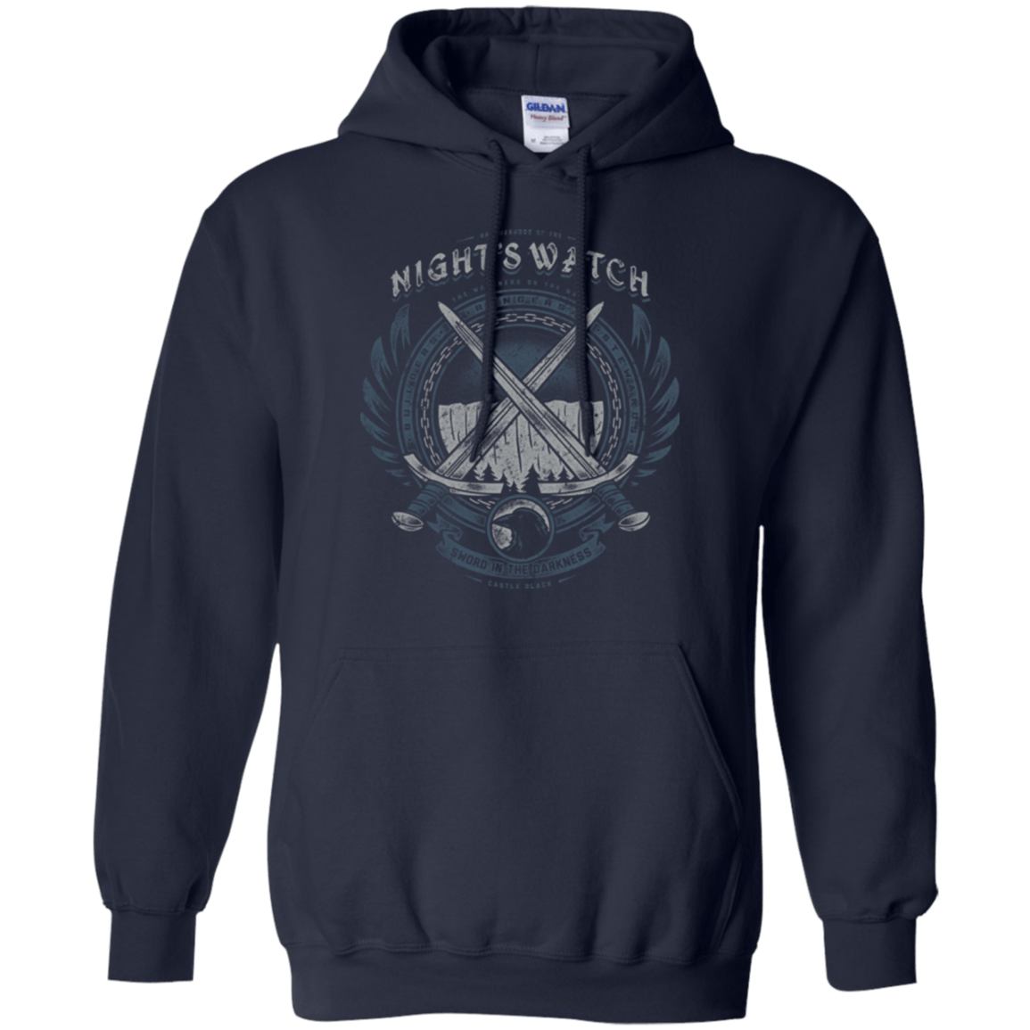 Sweatshirts Navy / Small SWORD IN THE DARKNESS Pullover Hoodie