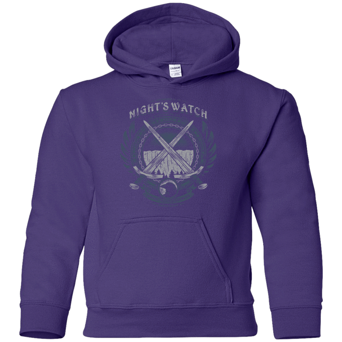 Sweatshirts Purple / YS SWORD IN THE DARKNESS Youth Hoodie