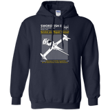 Sweatshirts Navy / Small SWORDFISH SERVICE AND REPAIR MANUAL Pullover Hoodie