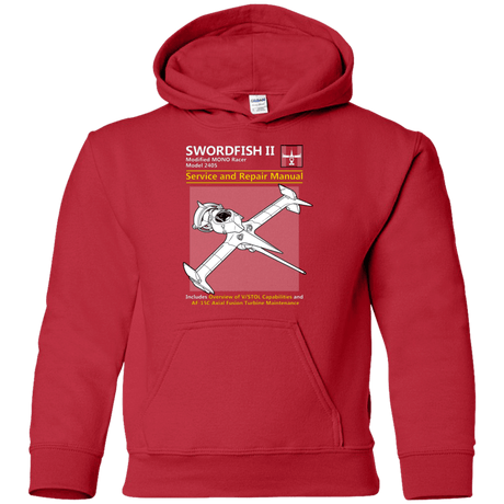 Sweatshirts Red / YS SWORDFISH SERVICE AND REPAIR MANUAL Youth Hoodie