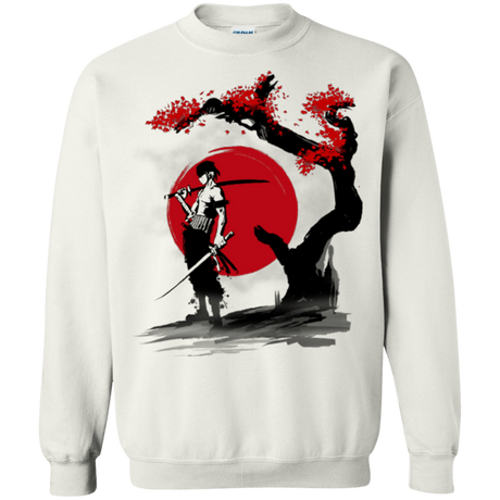 Sweatshirts White / Small Swordsman Pirate Crewneck Sweatshirt