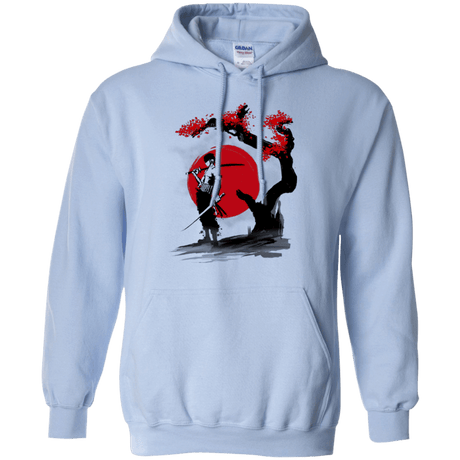 Sweatshirts Light Blue / Small Swordsman Pirate Pullover Hoodie