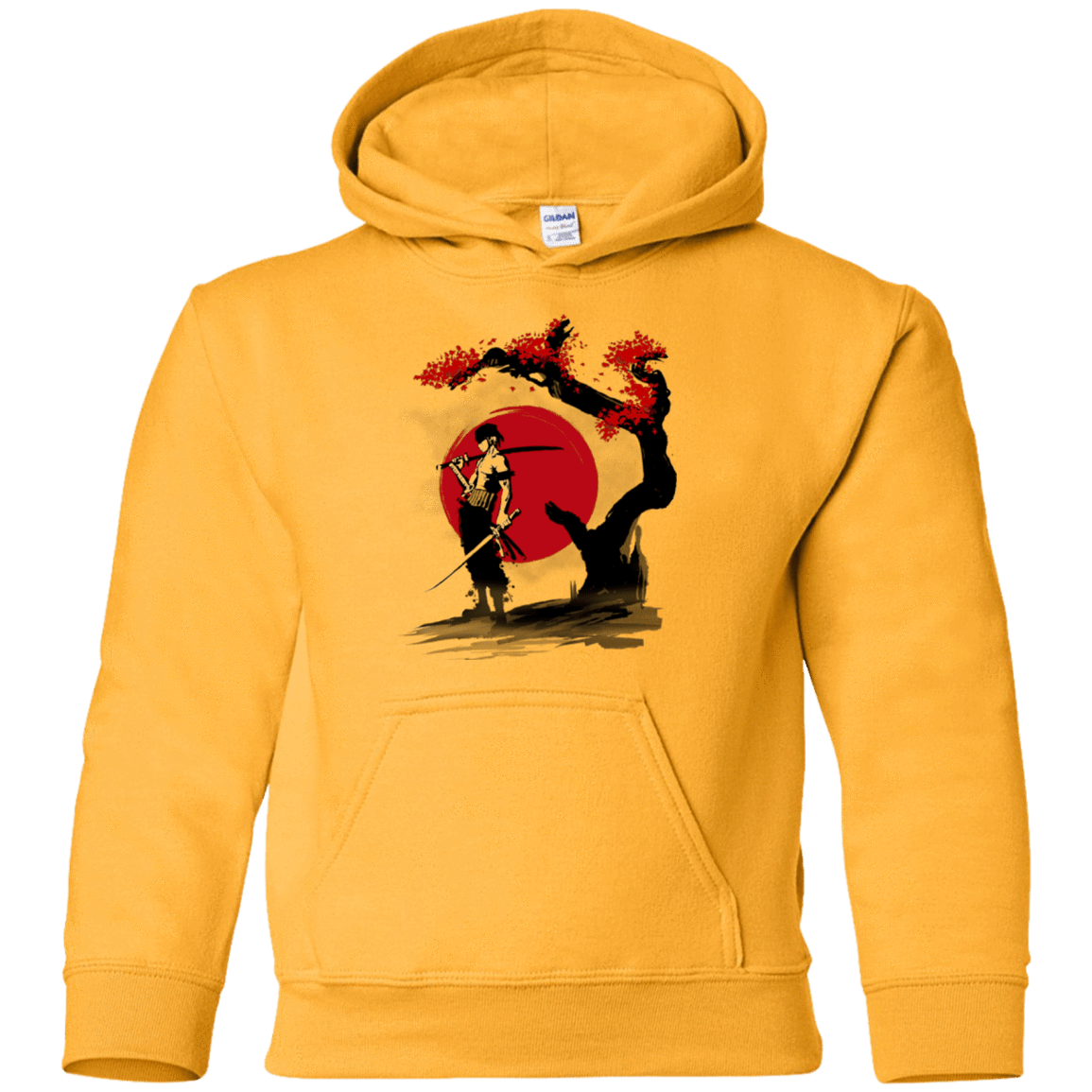Sweatshirts Gold / YS Swordsman Pirate Youth Hoodie