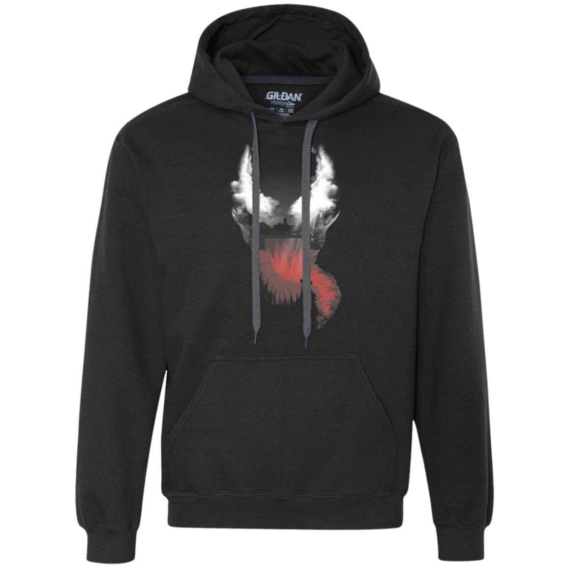 Sweatshirts Black / S Symbiote City Premium Fleece Hoodie
