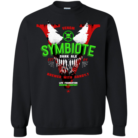 Sweatshirts Black / S Symbiote Dark Ale Crewneck Sweatshirt