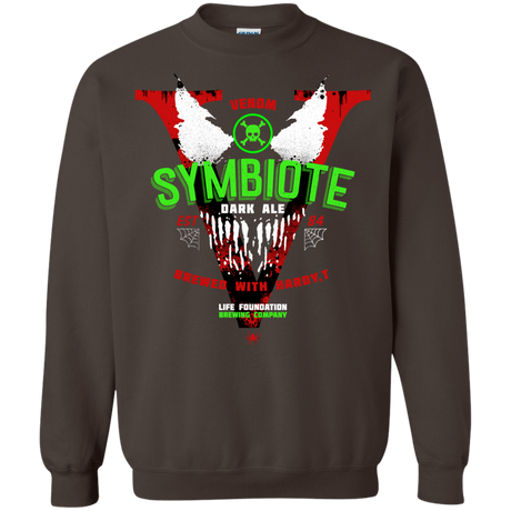 Sweatshirts Dark Chocolate / S Symbiote Dark Ale Crewneck Sweatshirt