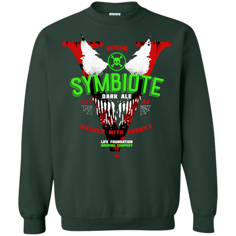 Sweatshirts Forest Green / S Symbiote Dark Ale Crewneck Sweatshirt