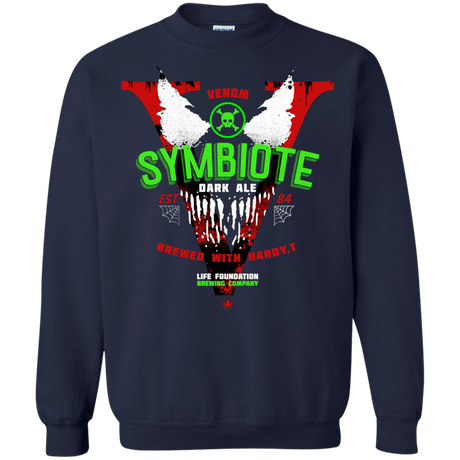 Sweatshirts Navy / S Symbiote Dark Ale Crewneck Sweatshirt