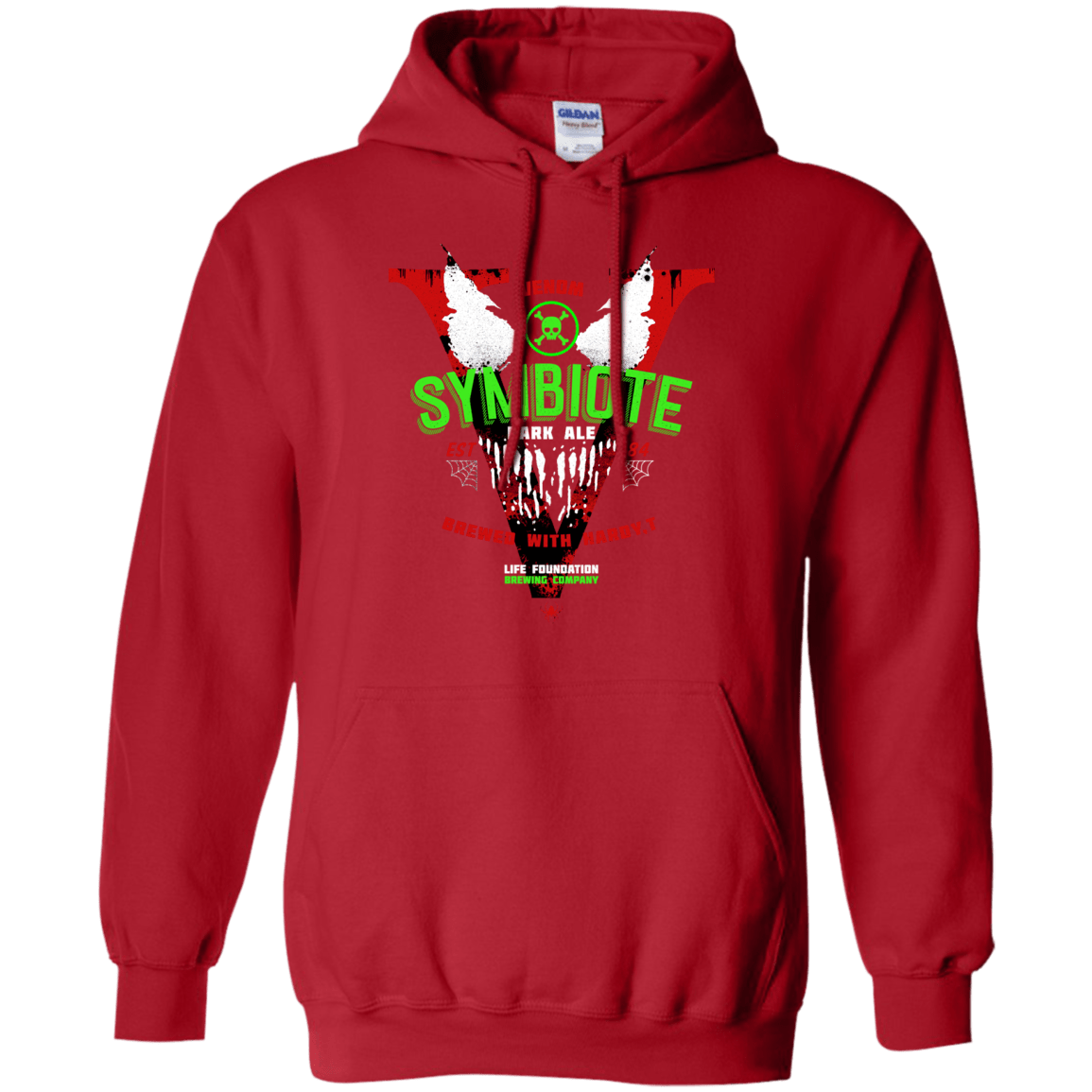 Sweatshirts Red / S Symbiote Dark Ale Pullover Hoodie