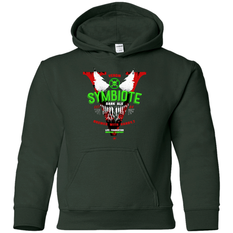 Sweatshirts Forest Green / YS Symbiote Dark Ale Youth Hoodie