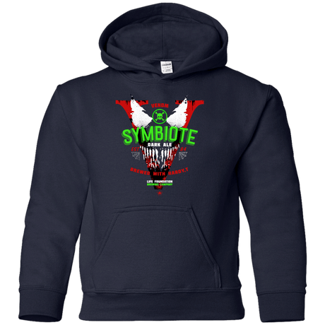 Sweatshirts Navy / YS Symbiote Dark Ale Youth Hoodie