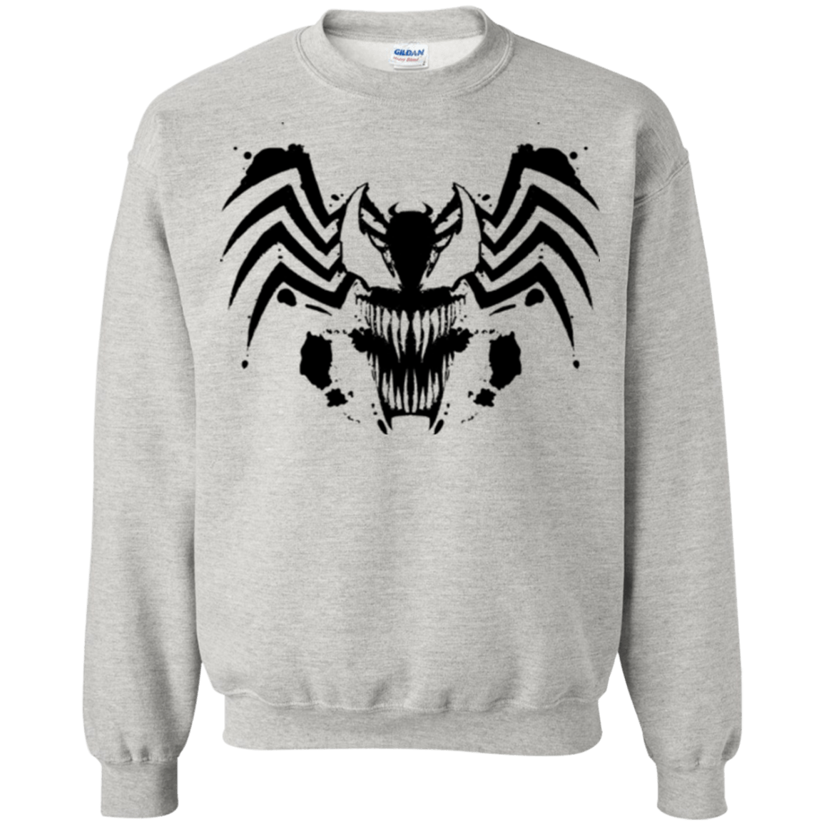 Sweatshirts Ash / Small Symbiote Rorschach Crewneck Sweatshirt