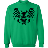 Sweatshirts Irish Green / Small Symbiote Rorschach Crewneck Sweatshirt