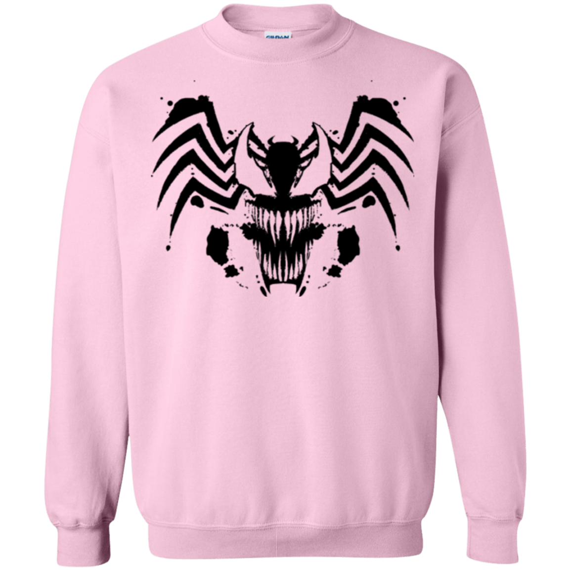 Sweatshirts Light Pink / Small Symbiote Rorschach Crewneck Sweatshirt
