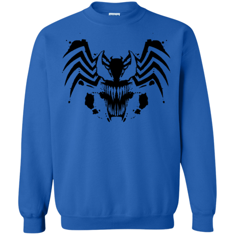 Sweatshirts Royal / Small Symbiote Rorschach Crewneck Sweatshirt