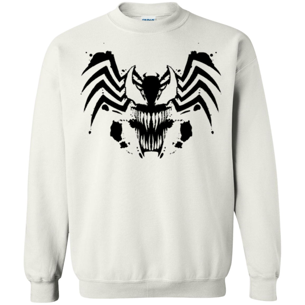 Sweatshirts White / Small Symbiote Rorschach Crewneck Sweatshirt