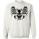 Sweatshirts White / Small Symbiote Rorschach Crewneck Sweatshirt