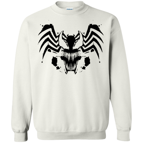 Sweatshirts White / Small Symbiote Rorschach Crewneck Sweatshirt