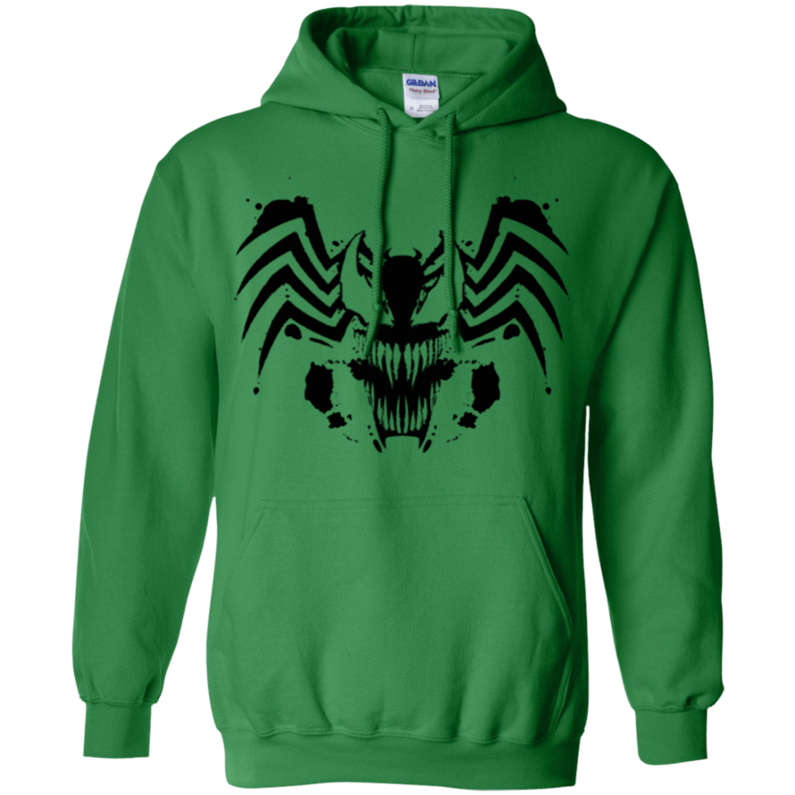 Sweatshirts Irish Green / Small Symbiote Rorschach Pullover Hoodie