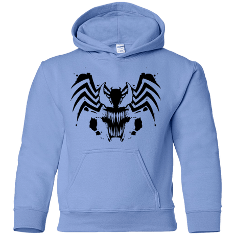 Sweatshirts Carolina Blue / YS Symbiote Rorschach Youth Hoodie