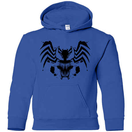 Sweatshirts Royal / YS Symbiote Rorschach Youth Hoodie