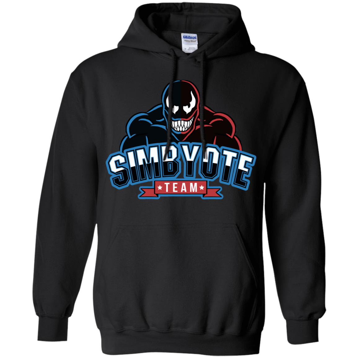 Sweatshirts Black / S Symbiote Team Pullover Hoodie