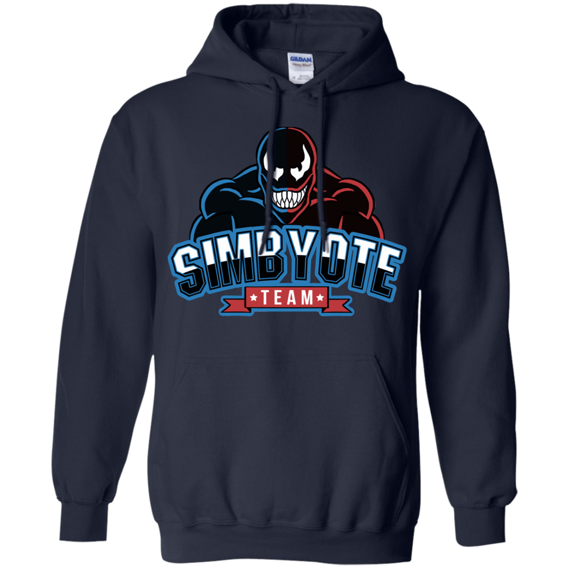 Sweatshirts Navy / S Symbiote Team Pullover Hoodie