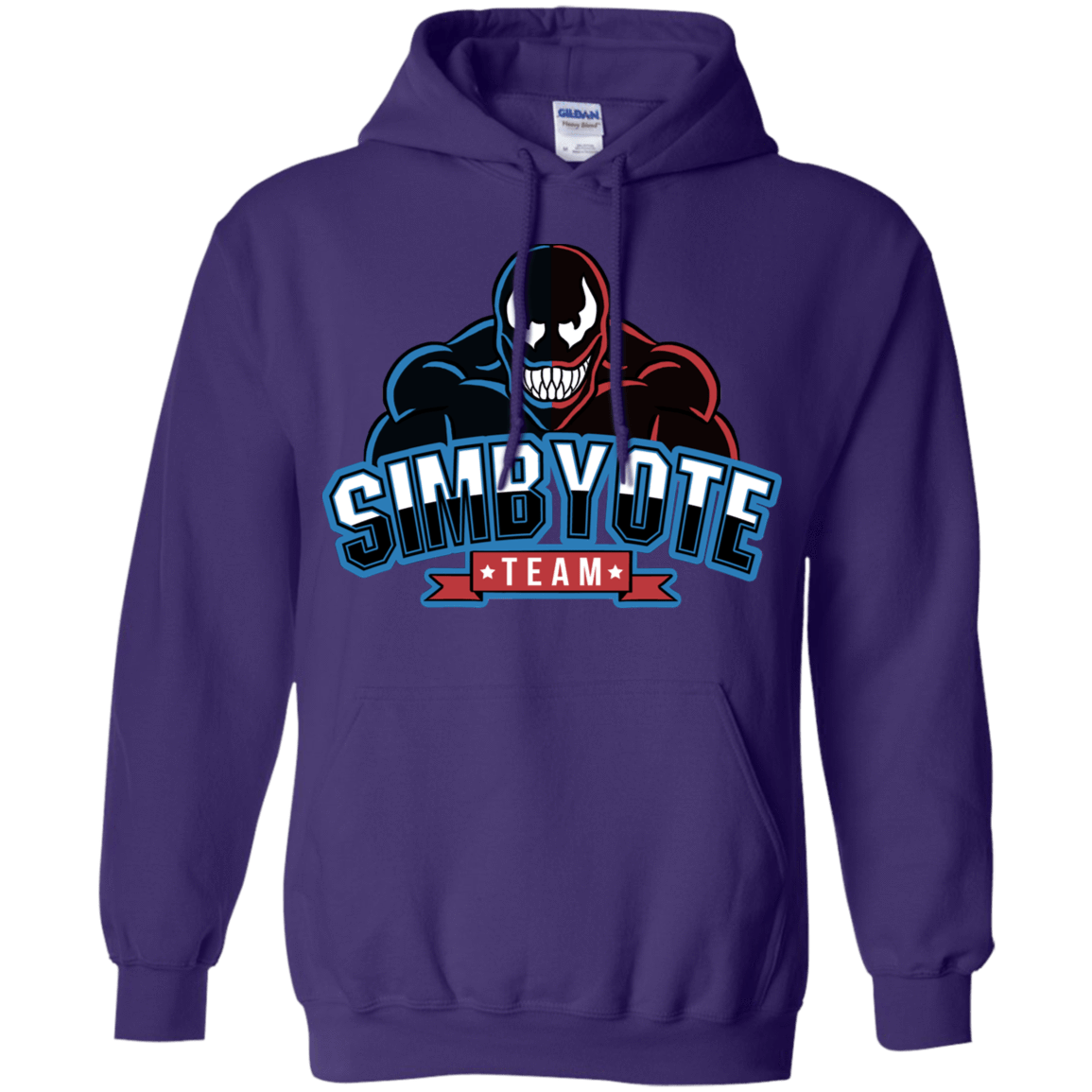 Sweatshirts Purple / S Symbiote Team Pullover Hoodie