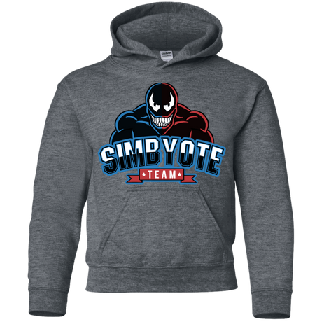 Sweatshirts Dark Heather / YS Symbiote Team Youth Hoodie