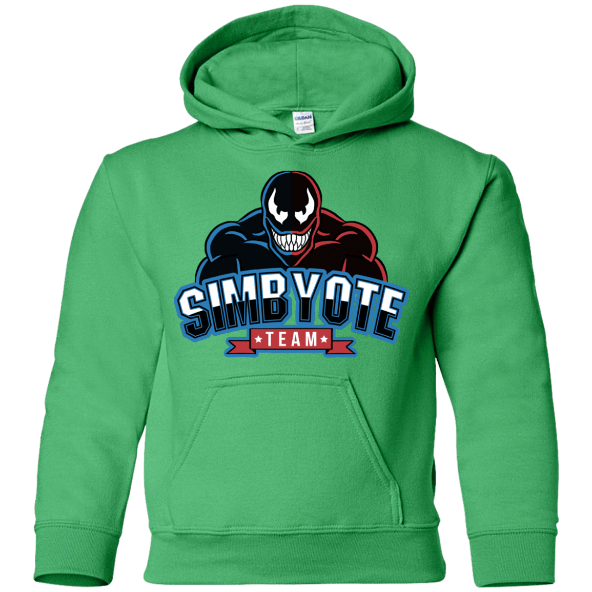 Sweatshirts Irish Green / YS Symbiote Team Youth Hoodie