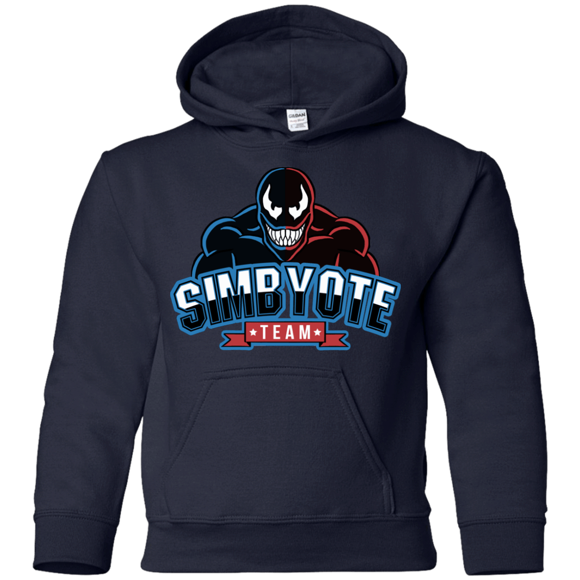 Sweatshirts Navy / YS Symbiote Team Youth Hoodie