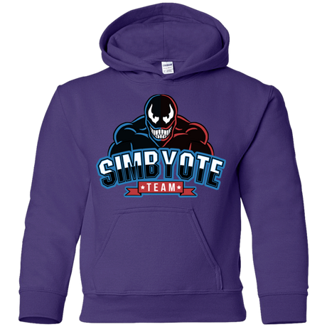 Sweatshirts Purple / YS Symbiote Team Youth Hoodie