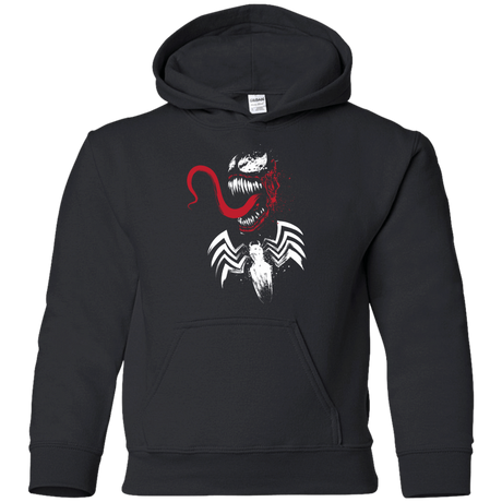 Sweatshirts Black / YS Symbiote Youth Hoodie