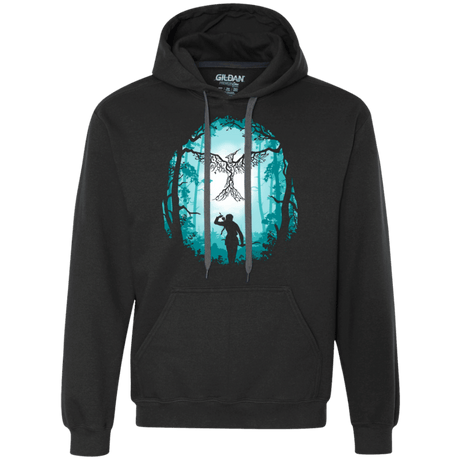 Sweatshirts Black / Small Symbol of Rebellion (Blue) Premium Fleece Hoodie