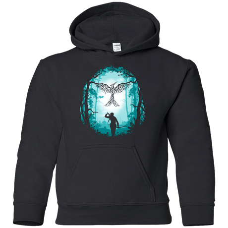 Sweatshirts Black / YS Symbol of Rebellion (Blue) Youth Hoodie