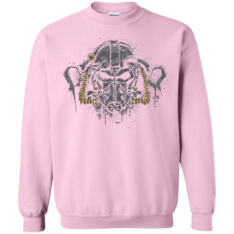 Sweatshirts Light Pink / Small T-60 Power Armor Crewneck Sweatshirt