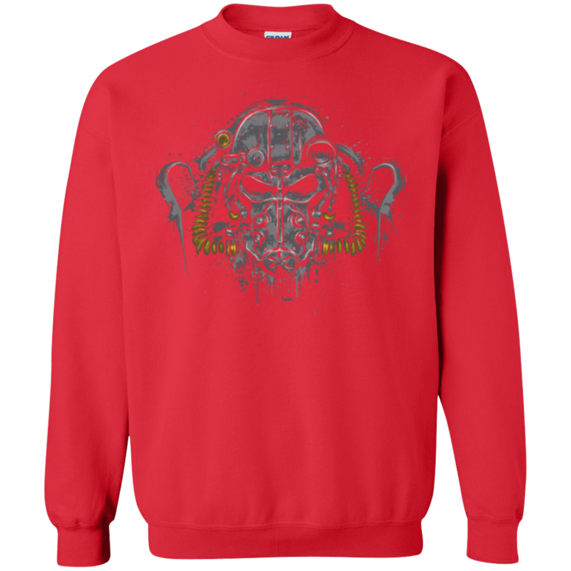 Sweatshirts Red / Small T-60 Power Armor Crewneck Sweatshirt