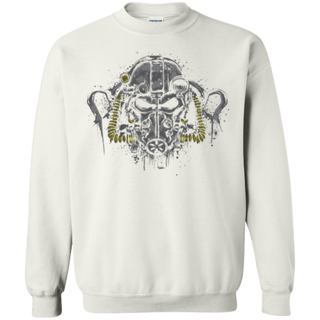 Sweatshirts White / Small T-60 Power Armor Crewneck Sweatshirt