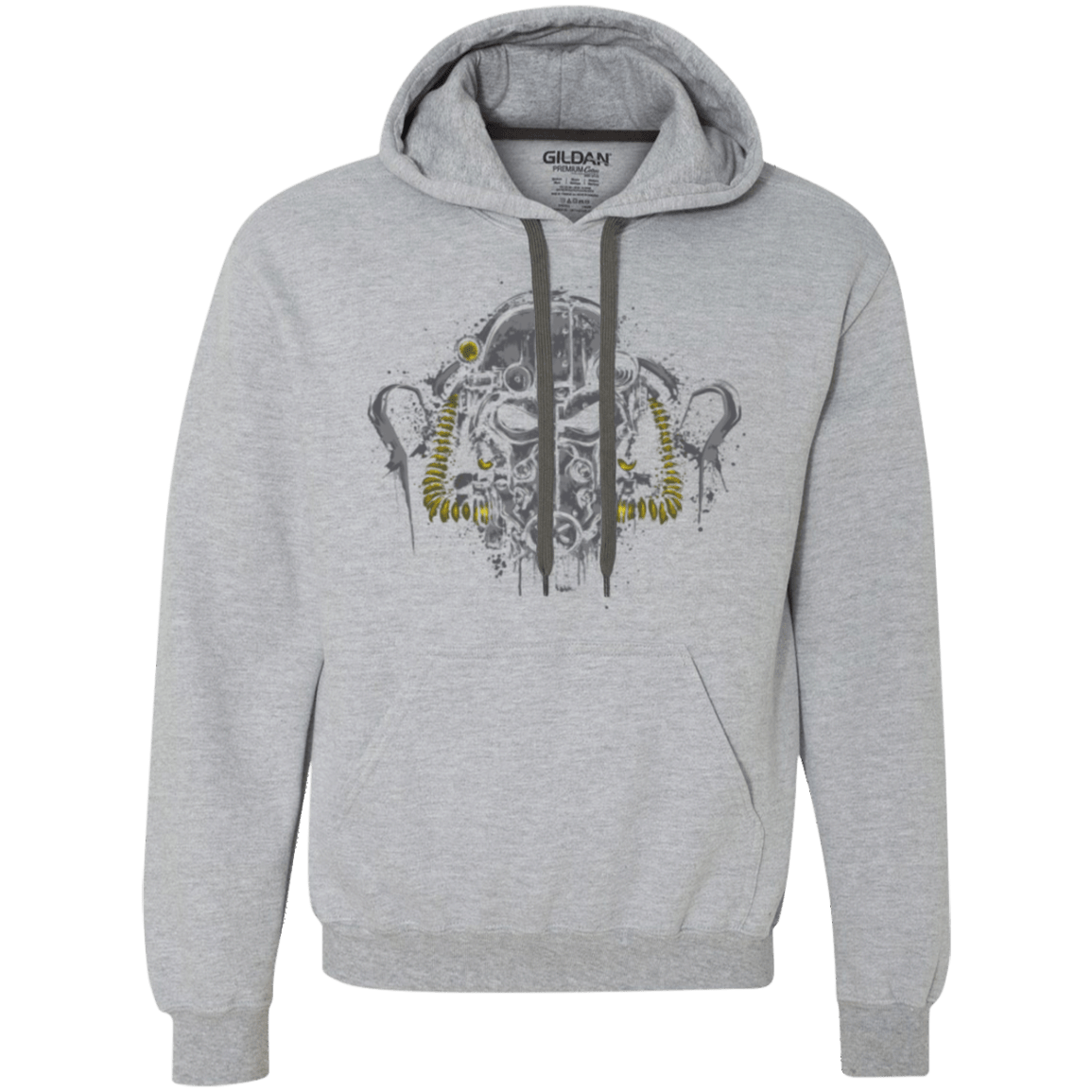 Sweatshirts Sport Grey / Small T-60 Power Armor Premium Fleece Hoodie