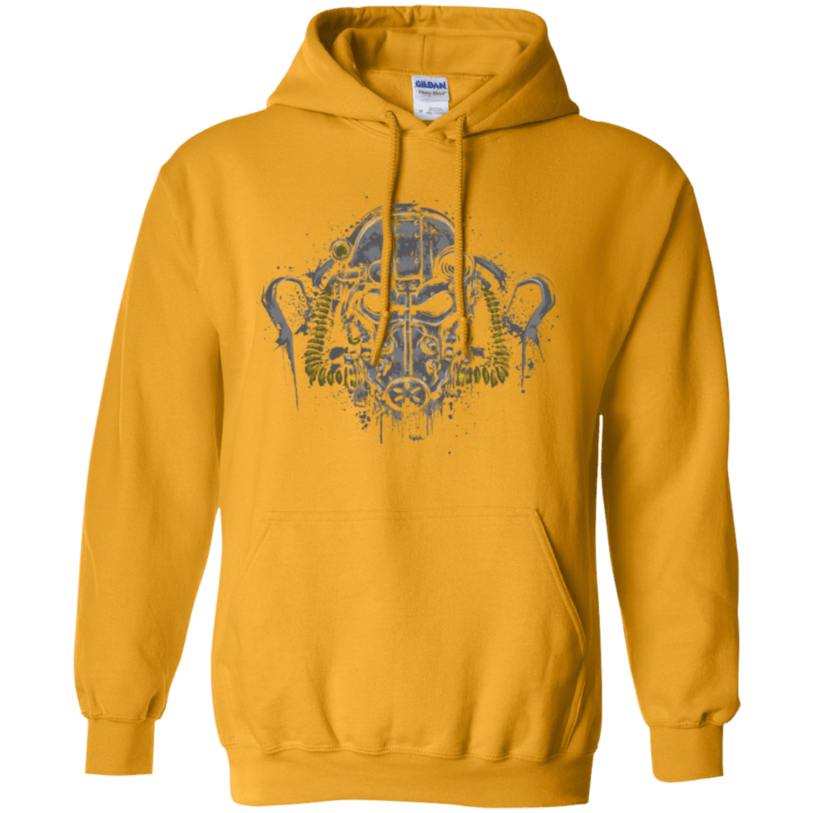 Sweatshirts Gold / Small T-60 Power Armor Pullover Hoodie