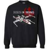 Sweatshirts Black / S T-65 X-Wing Crewneck Sweatshirt