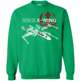 Sweatshirts Irish Green / S T-65 X-Wing Crewneck Sweatshirt