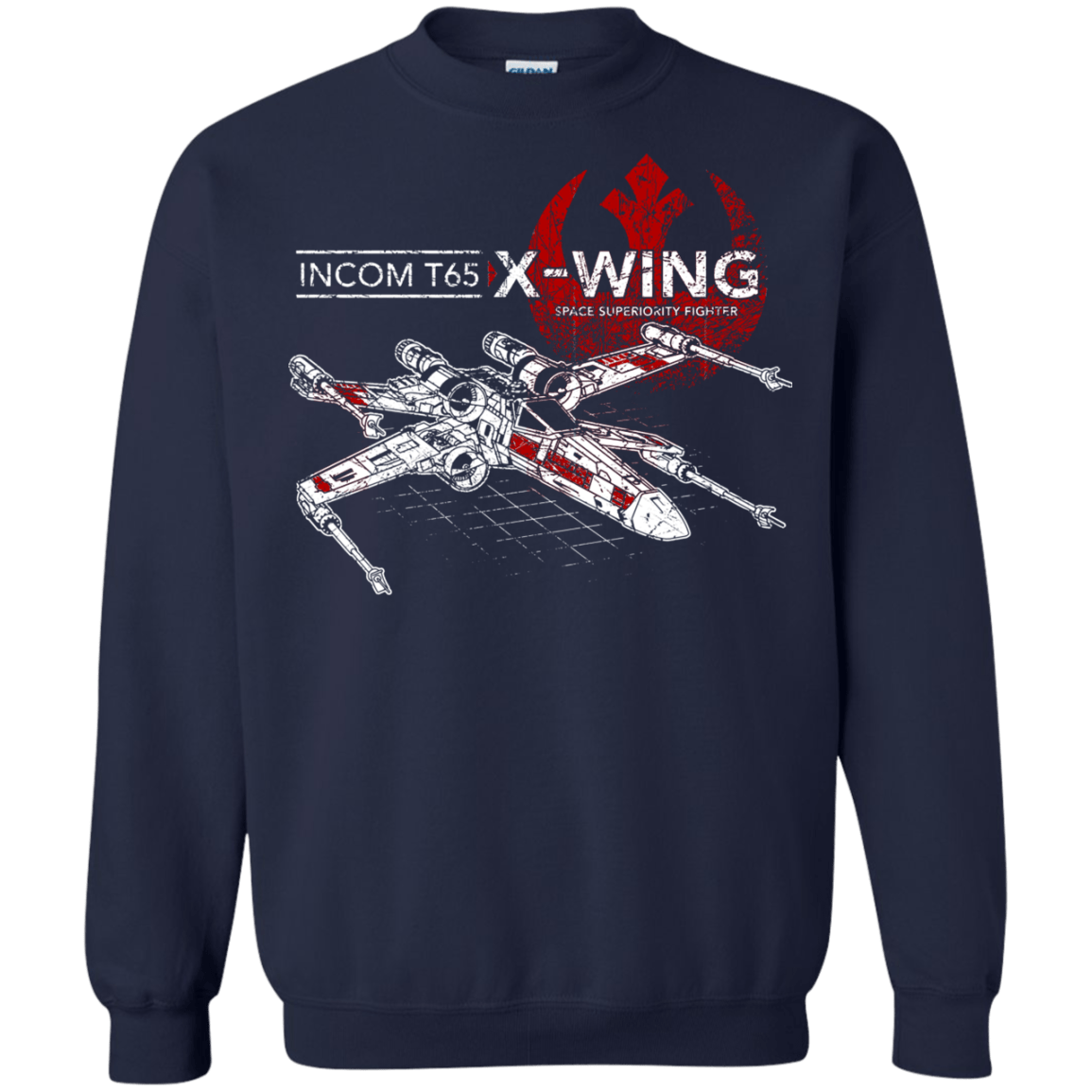 Sweatshirts Navy / S T-65 X-Wing Crewneck Sweatshirt