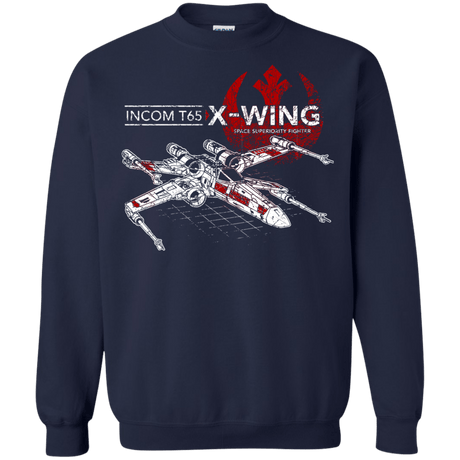 Sweatshirts Navy / S T-65 X-Wing Crewneck Sweatshirt