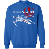 Sweatshirts Royal / S T-65 X-Wing Crewneck Sweatshirt