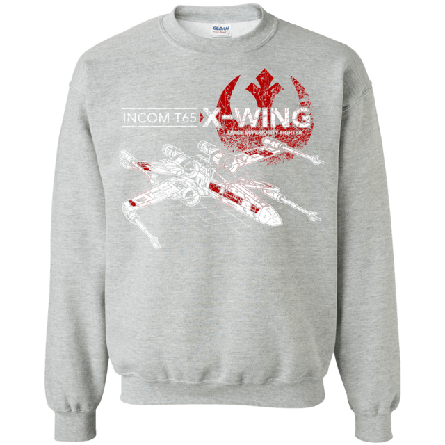 Sweatshirts Sport Grey / S T-65 X-Wing Crewneck Sweatshirt