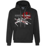 Sweatshirts Black / S T-65 X-Wing Premium Fleece Hoodie