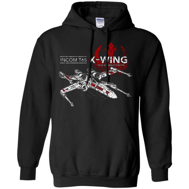 Sweatshirts Black / Small T-65 X-Wing Pullover Hoodie