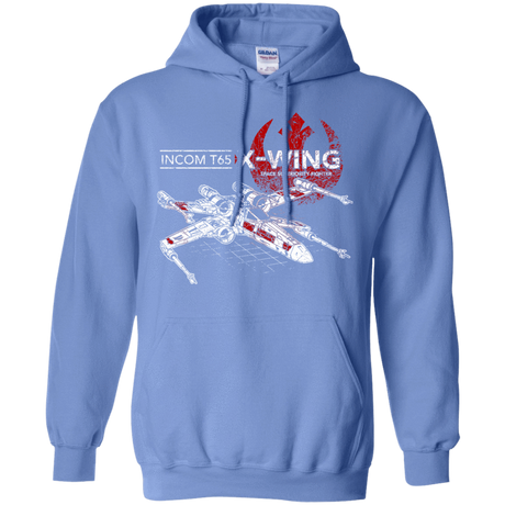 Sweatshirts Carolina Blue / S T-65 X-Wing Pullover Hoodie